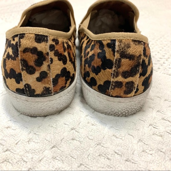 CORSO COMO size 8.5 animal slip on leopard Flats sneakers FS - Picture 6 of 10